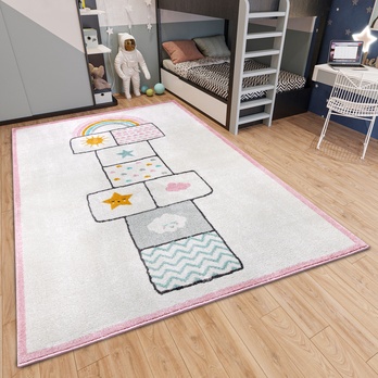 Koberec HANSE HOME ADVENTURES 105953 bílá/vícebarevná, 120x170 cm 1
