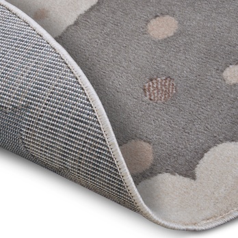 Koberec HANSE HOME ADVENTURES 105969 krémovo-šedá, průměr 100 cm 1