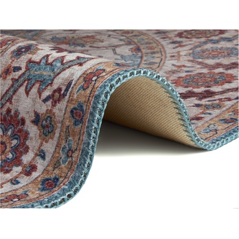 Koberec HANSE HOME ASMAR 104002, tyrkysová, průměr 160 cm 1