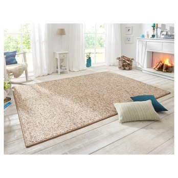 Koberec HANSE HOME WOLLY 102842 hnědobéžová, 100x140 cm 1