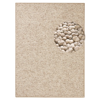 Koberec HANSE HOME WOLLY 102842 hnědobéžová, 60x90 cm 3