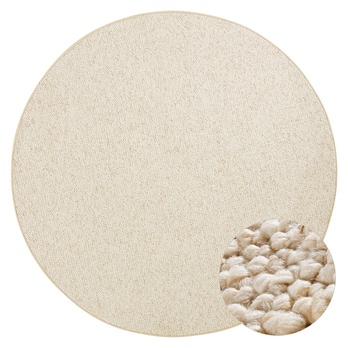 Koberec HANSE HOME WOLLY 102843 krémová, průměr 200 cm 3