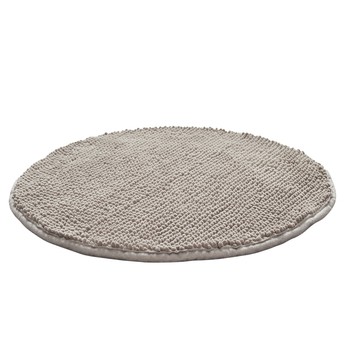 Koupelnová předložka HAPPY 1 šedohnědá, Ø 55 cm 1