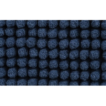 Koupelnová předložka  HAPPY 3 tmavě modrá, 60x100 cm 3