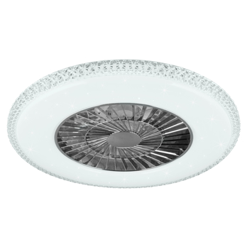 Stropní LED svítidlo s ventilátorem HARSTAD bílá 1