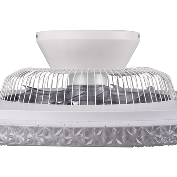 Stropní LED svítidlo s ventilátorem HARSTAD bílá 6