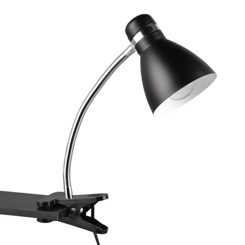 Stolní lampa s klipem HARVEY černá 2