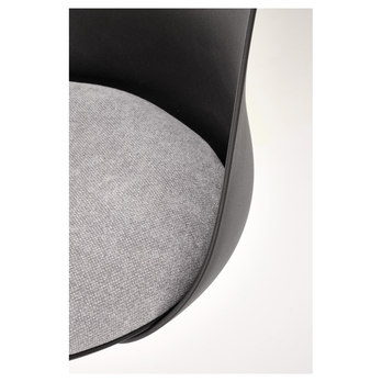 Barová židle HB-127 černá/šedá 7