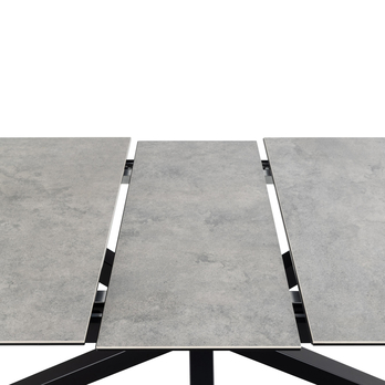 Jídelní stůl HEAVEN 240 šedá/černá 2