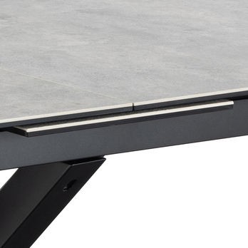 Jídelní stůl HEAVEN 240 šedá/černá 6