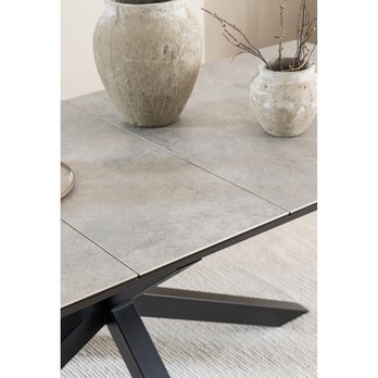 Jídelní stůl HEAVEN 240 šedá/černá 10