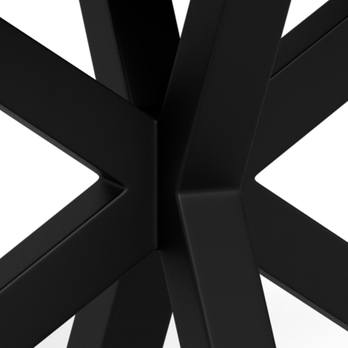 Jídelní stůl HEAVEN VI přírodní/matná černá 7