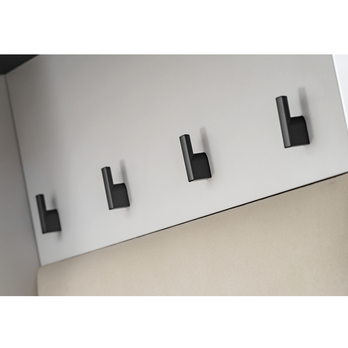 Předsíňový panel HEGU 10 kašmírová/černá 2