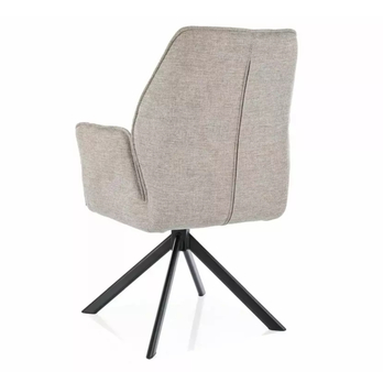 Jídelní židle HEGU šedobéžová 2