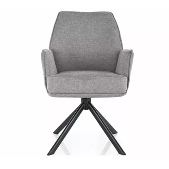 Jídelní židle HEGU světle šedá 2