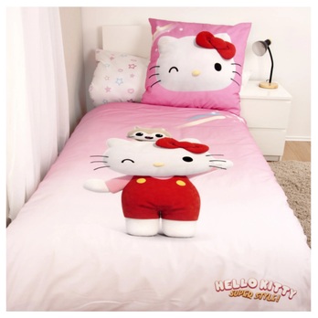 Povlečení HELLO KITTY 70x90 a 140x200 cm 1
