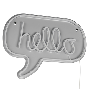 Nástěnné LED svítidlo HELLO bílá/vícebarevná 2