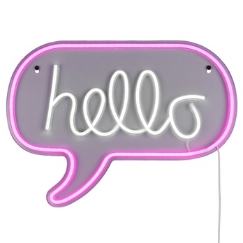 Nástěnné LED svítidlo HELLO bílá/vícebarevná 3