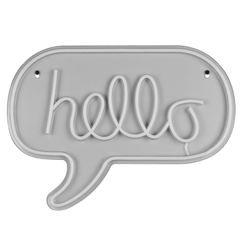 Nástěnné LED svítidlo HELLO bílá/vícebarevná 4