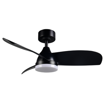Stropní LED svítidlo s ventilátorem HELSINKI černá 6