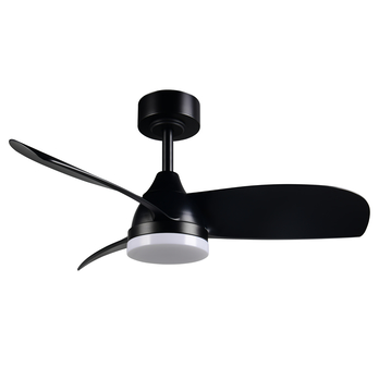 Stropní LED svítidlo s ventilátorem HELSINKI černá 7