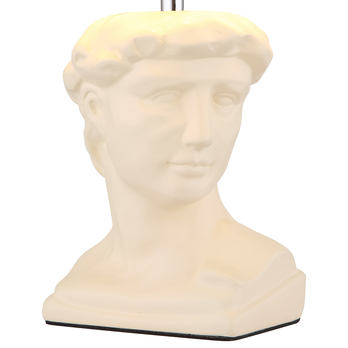 Stolní lampa HERMES světle žlutá 2
