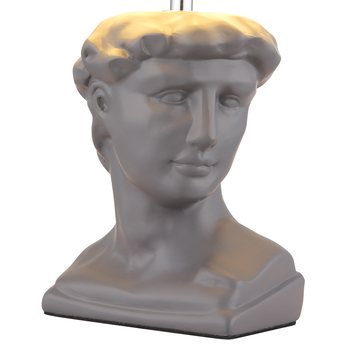 Stolní lampa HERMES šedá 2