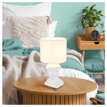 Stolní lampa HERMES bílá 1