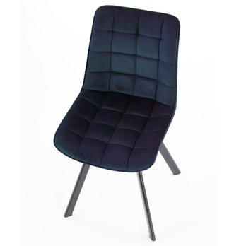 Jídelní židle HERMOSA tmavě modrá 1