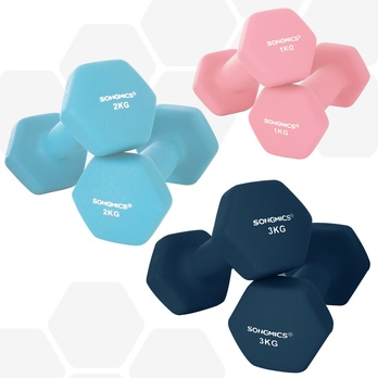 Sada činek se stojanem HEX růžová, 6 ks 3