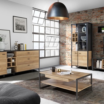 Konferenční stolek HIGH ROCK dub riviera 1