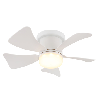 Stropní LED svítidlo s ventilátorem HINES bílá 2