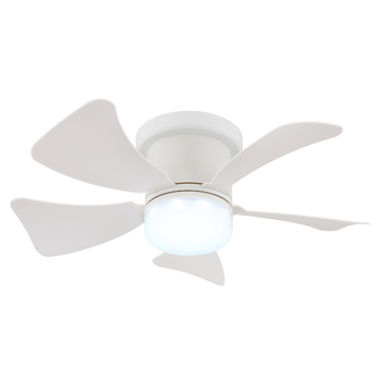 Stropní LED svítidlo s ventilátorem HINES bílá 3