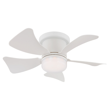 Stropní LED svítidlo s ventilátorem HINES bílá 4