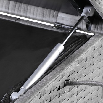 Zahradní box HOLE šedá 3