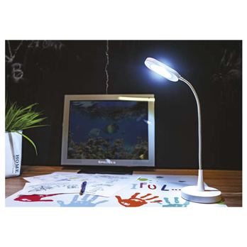 Stolní LED lampa HOME bílá 1