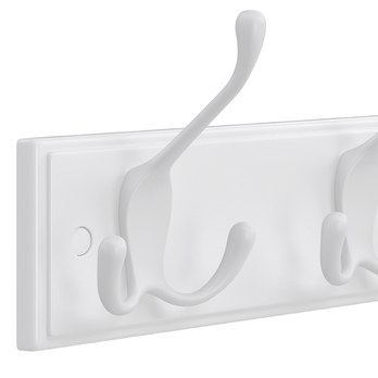 Nástěnný věšák HOOK bílá 4