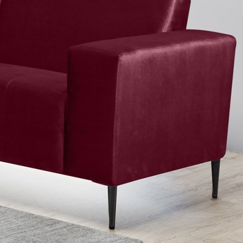 Sedací souprava HORIZON L červená 2