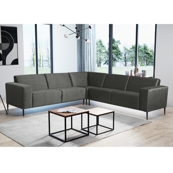 Sedací souprava HORIZON L šedá 1