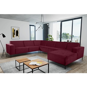 Sedací souprava HORIZON XL levá, červená 1