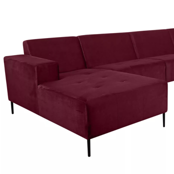 Sedací souprava HORIZON XL pravá, červená 2