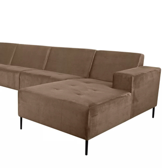 Sedací souprava HORIZON XL levá, světle hnědá 2