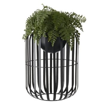 Stojan na květiny HOWARD černá, výška 46 cm 1