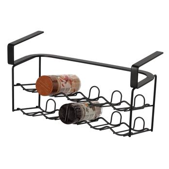 Závěsný regál na kořenky HUBBARD černá 2