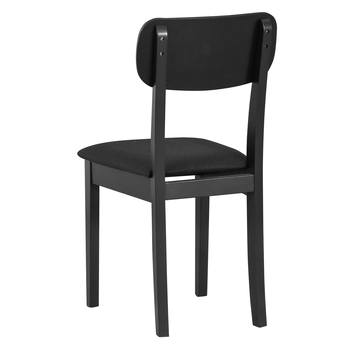 Jídelní židle HUBO 4 černá 2