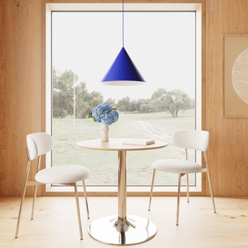 Malý stolek IBIZA přírodní/chrom 1