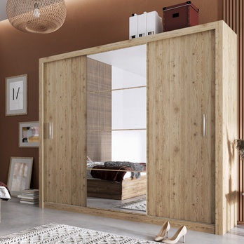 Šatní skříň IDEA 01 dub sanremo 1