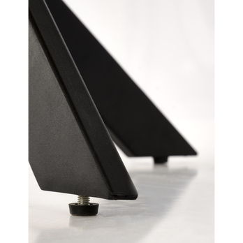 Jídelní stůl IDGOR zlatý dub/černá 7