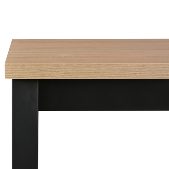 Jídelní stůl IKOZ 3 dub artisan/černá, šířka 120 cm 2