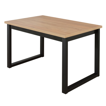 Jídelní stůl IKOZ 3 dub sonoma/černá, šířka 120 cm 1